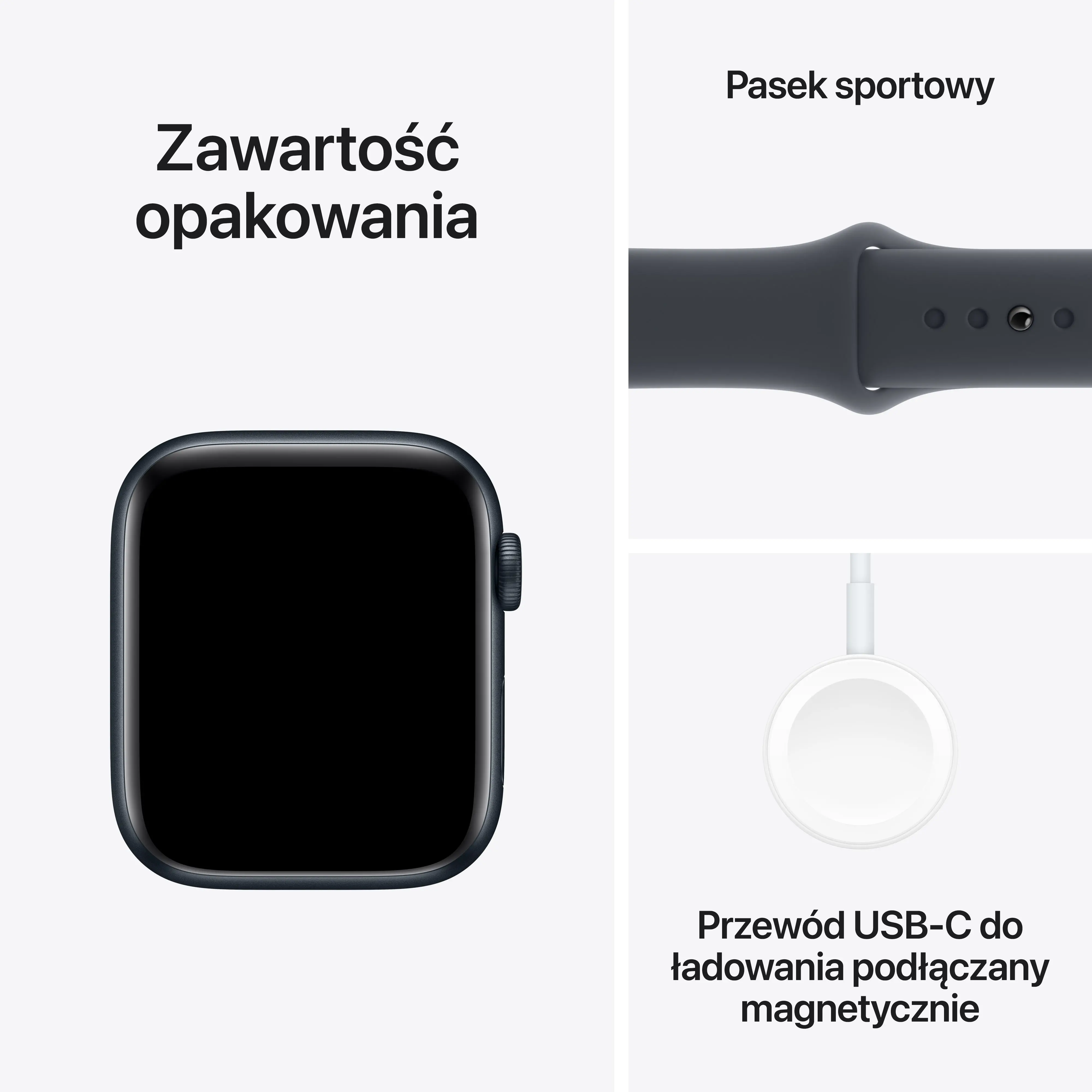 Apple Watch SE 2gen GPS koperta 40mm z aluminium Północ pasek sportowy  Północ M/L - Opinie, Cena - RTV EURO AGD