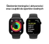 Apple Watch Series 10 GPS 42mm aluminium onyks pasek sportowy czarny M/L