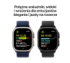 Apple Watch Ultra 2 GPS + Cellular koperta z tytanu czarna 49mm opaska Trail czarny M/L