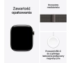 Apple Watch Series 10 GPS + Cellular koperta 46mm tytan łupek bransoleta mediolańska łupek S/M