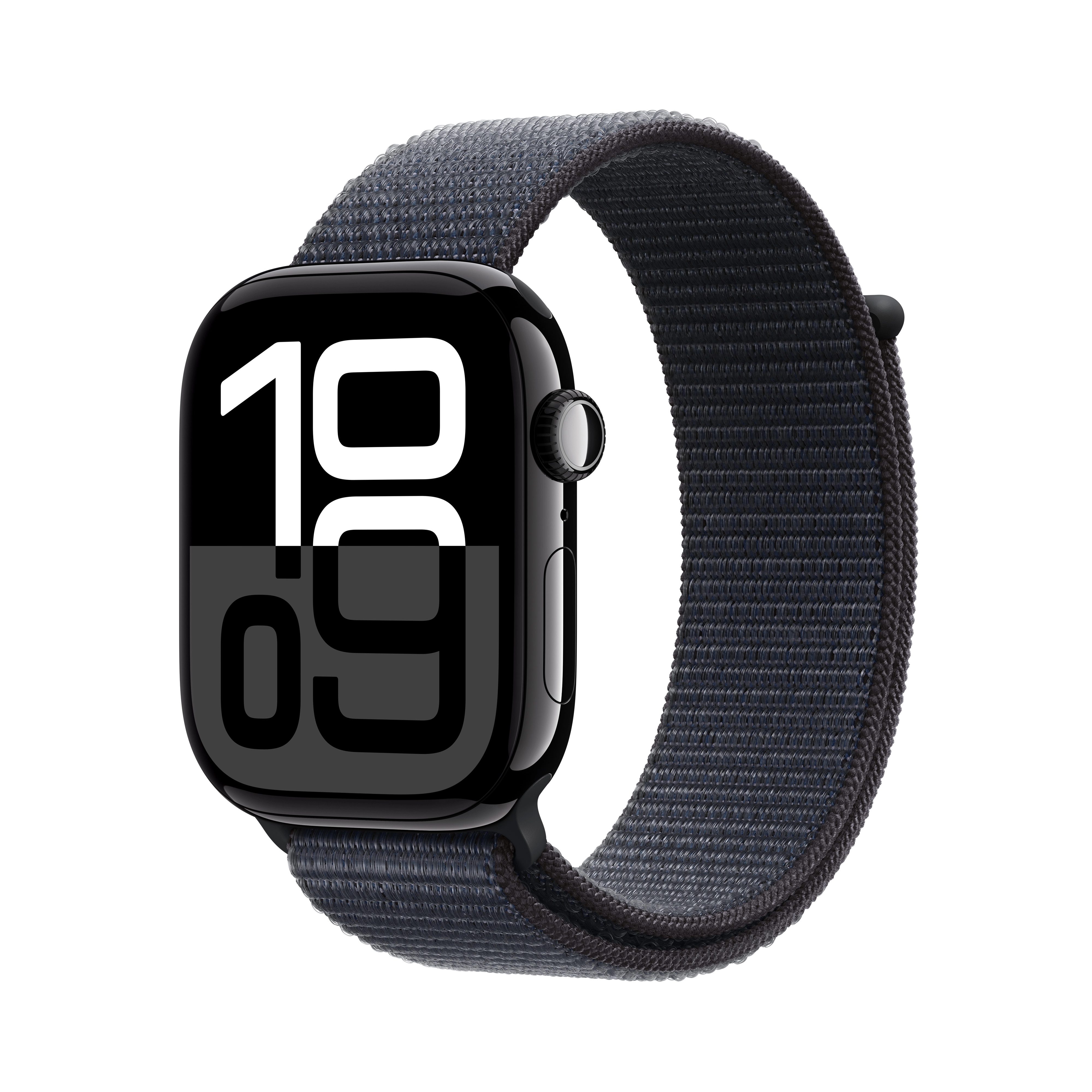 Apple Watch Series 10 GPS AI + Cellular AI koperta 46mm aluminium onyks opaska sportowa atramentowy