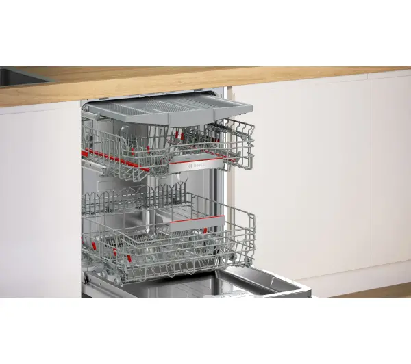 Bosch Serie 4 SMV4ECX27E 59,8cm Automatyczne otwieranie drzwi Szuflada na sztućce Zdalne sterowanie - Kup na Raty - RRSO 0%