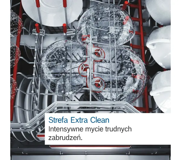 Bosch Serie 4 SMV4ECX27E 59,8cm Automatyczne otwieranie drzwi Szuflada na sztućce Zdalne sterowanie - Kup na Raty - RRSO 0%