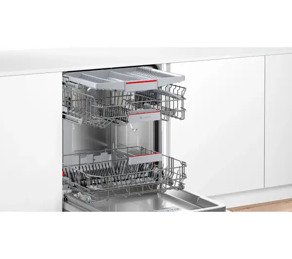 Bosch Serie 4 SMI4EVS04E 59,8cm Automatyczne otwieranie drzwi Szuflada na sztućce Zdalne sterowanie - Kup na Raty - RRSO 0%