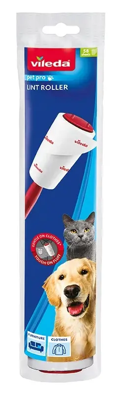 Rolka czyszcząca Vileda do usuwania sierści i włosów Vileda Pet Pro