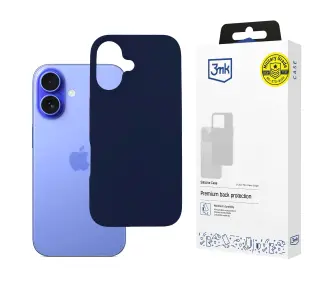Etui 3mk Silicone Case do iPhone 16 Plus Czarny