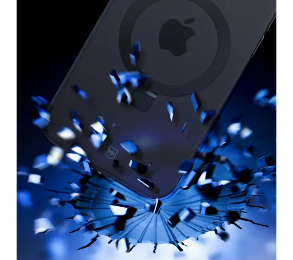 3mk Smoke Case Mag&Stand do iPhone 15 Pro Max Czarny