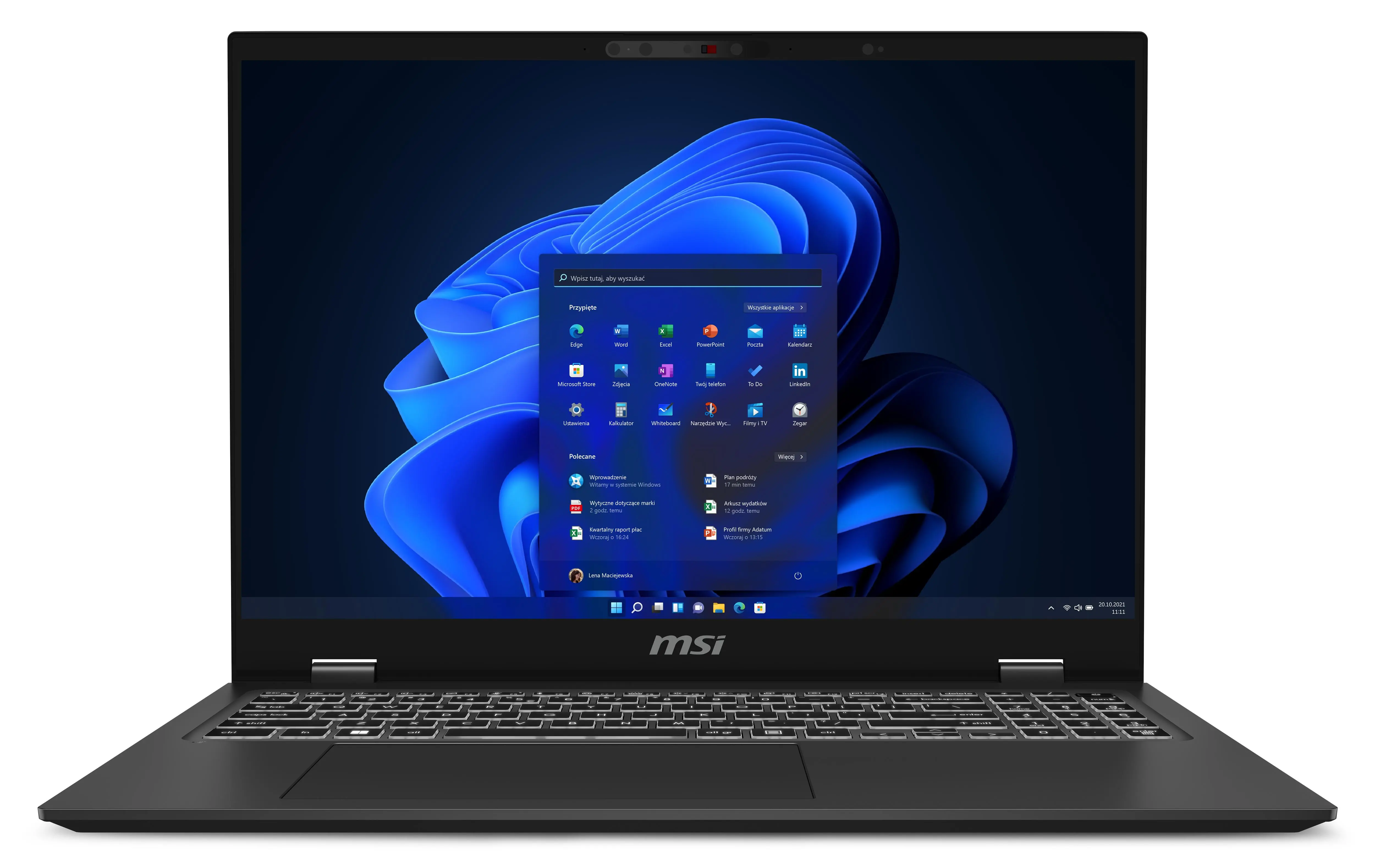 Laptop MSI Prestige 16 AI Studio B1VEG-224PL 16" Ultra 7 155H 32GB RAM 1TB Dysk SSD RTX4050 DLSS3 Win11 Szary Funkcje AI