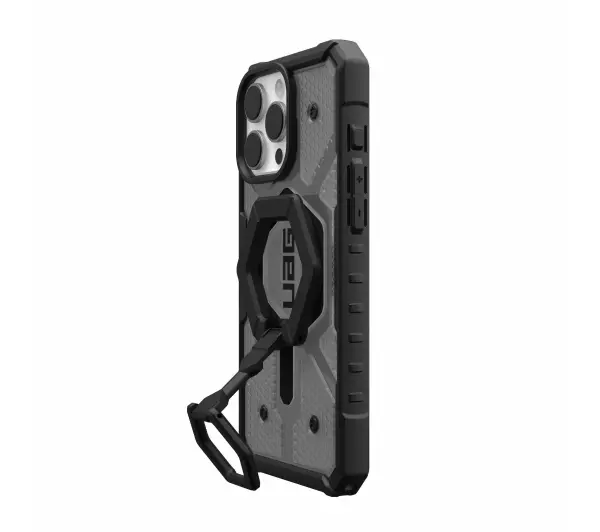 UAG Bundle Pathfinder Clear Case Magsafe agnetic Ring with Stand & Grip do iPhone 16 Pro Max Ash - TRZECI -55%, ALBO 5-TY ZA 1ZŁ