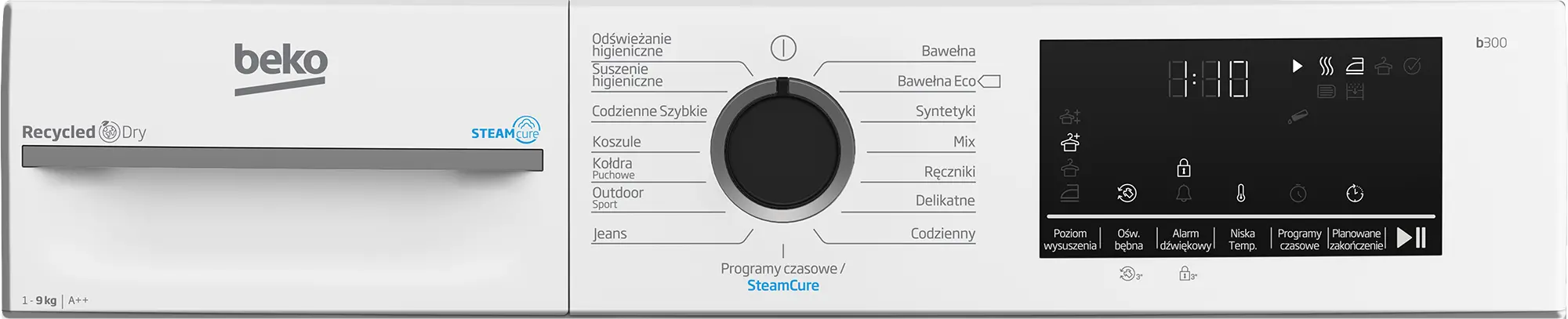 фото Сушильна машина Beko BM3T49230WPBDC