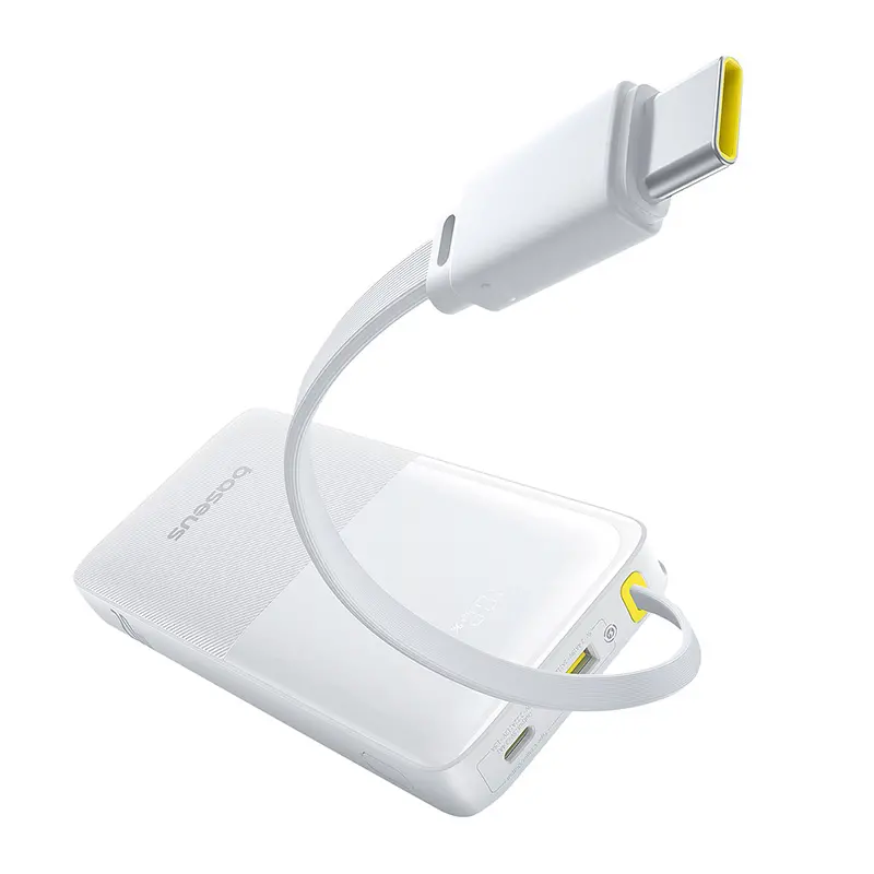 Powerbank Baseus Bipow 2 Digital Display 10000mAh 20W Biały