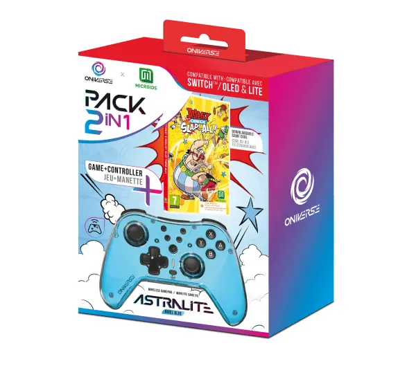Oniverse Astralite Rigel Blue do PC Nintendo Switch Android iOS Bezprzewodowy Niebieski + gra