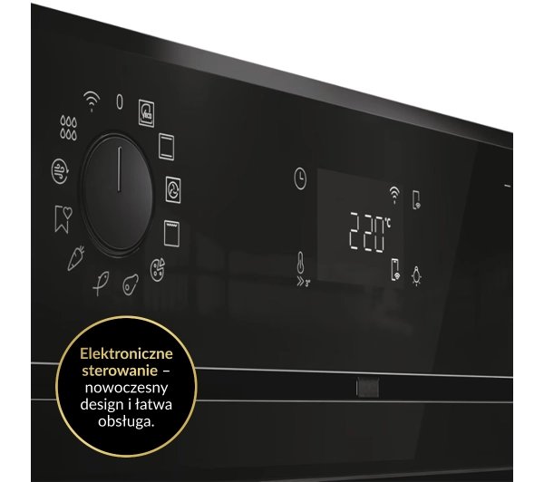 Haier ID Series 2 H6 ID23B3CTW Funkcje AI Termoobieg AirFry Zdalne sterowanie Czarny - Kup na Raty - RRSO 0%