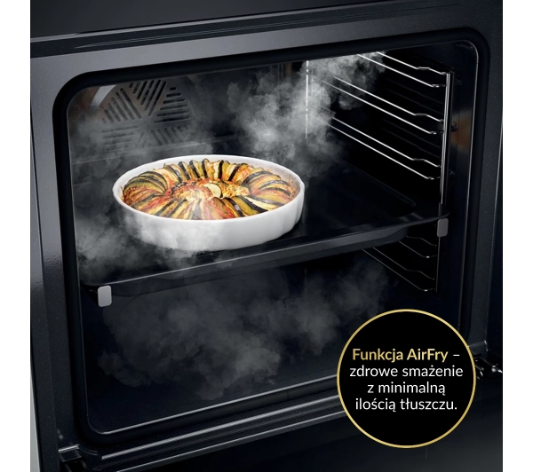 Haier ID Series 2 H6 ID23B3CTW Funkcje AI Termoobieg AirFry Zdalne sterowanie Czarny - Kup na Raty - RRSO 0%