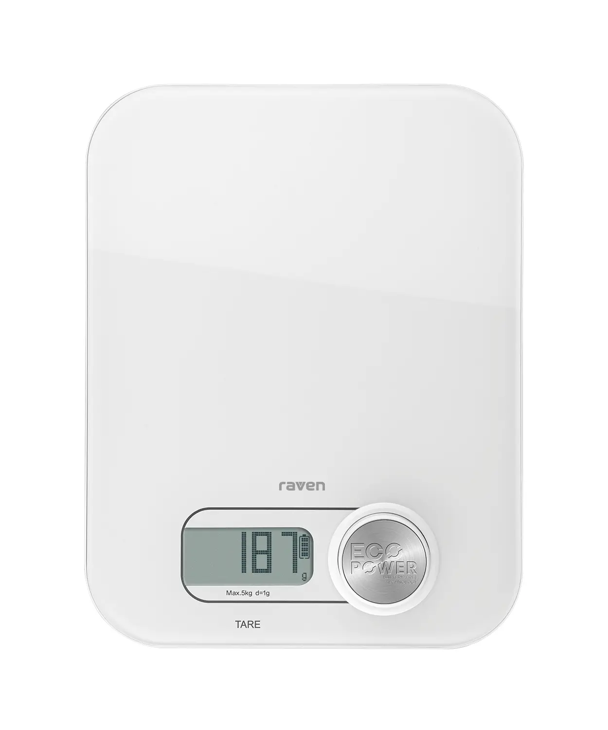 Waga Raven EWK012ECO Tarowanie 5kg Nie wymaga baterii
