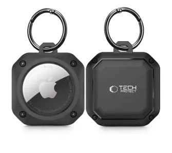 Pasek Tech-Protect Rough Pro na AirTag Czarny