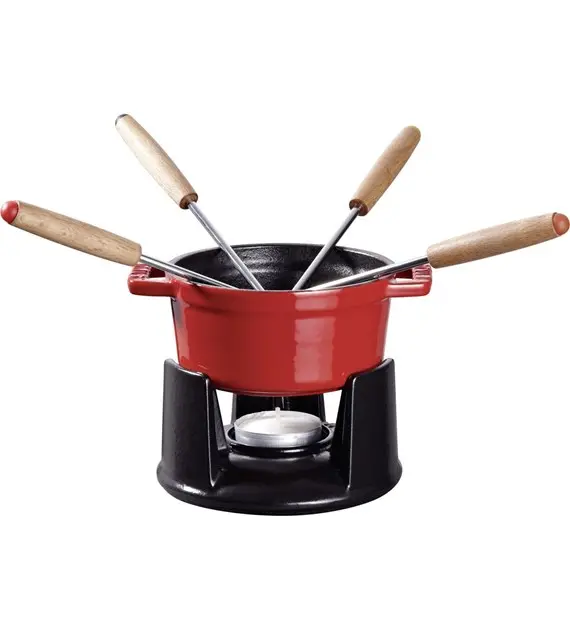 Zestaw do fondue Staub 40509-900-0 Indukcja Żeliwo 0,25l