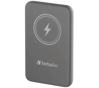 Powerbank Verbatim Charge 'n' Go Magnetic Wireless 10000mAh PD 20W QC3.0 Szary