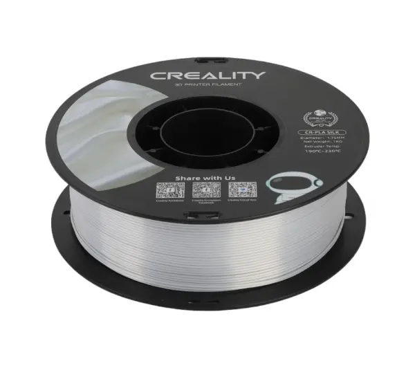 Creality CR-Silk PLA 1,75mm Srebrny