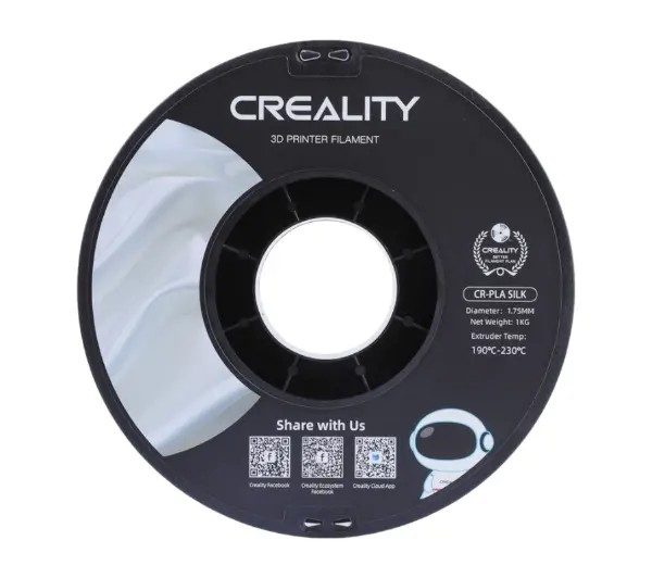 Creality CR-Silk PLA 1,75mm Srebrny