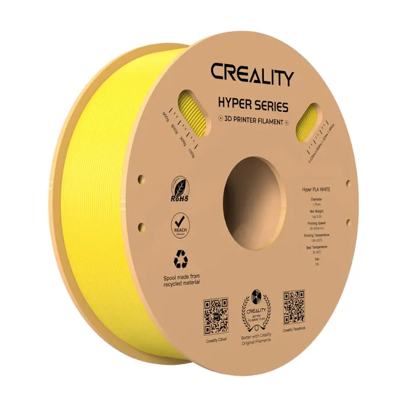 Filament Creality Hyper PLA 1,75mm Żółty
