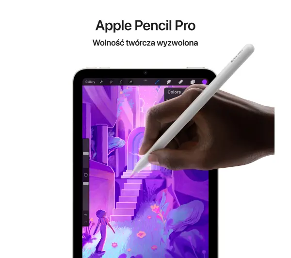 Apple iPad mini 7 gen 8,3" 256GB Funkcje AI Wi-Fi Księżycowa poświata - Kup na Raty - RRSO 0%