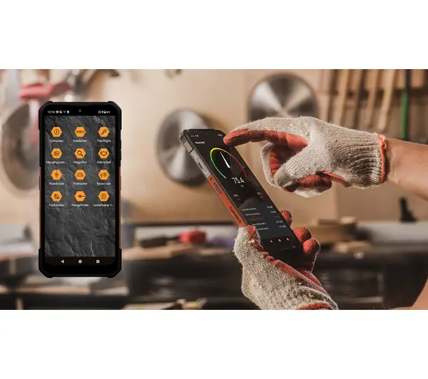 myPhone Hammer Construction 2 THERMAL 5G 8/256GB 6,58" 120Hz 108Mpix Czarno-pomarańczowy - Kup na Raty - RRSO 0%
