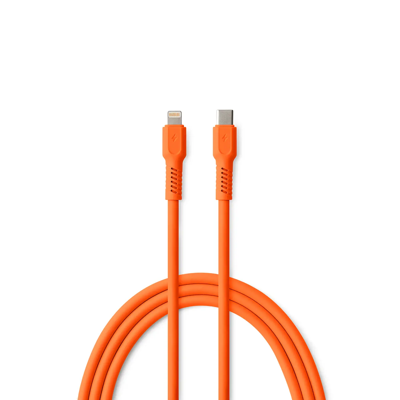 Kabel Colorum USB-C do Lightning 2,4A 1,8m Pomarańczowy