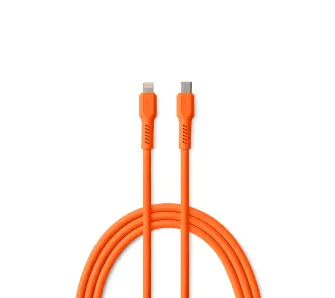 Kabel Colorum USB-C do Lightning 2,4A 1,8m Pomarańczowy