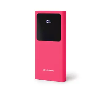 Colorum CPB10-02 Magenta  10000mAh 22,5W Czerwony