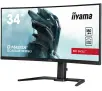 Monitor iiyama G-Master Red Eagle GCB3481WQSU-B1 34" UWQHD VA 180Hz (100Hz HDMI) 0,3ms MPRT Zakrzywiony Gamingowy