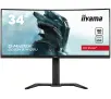 Monitor iiyama G-Master Red Eagle GCB3481WQSU-B1 34" UWQHD VA 180Hz (100Hz HDMI) 0,3ms MPRT Zakrzywiony Gamingowy