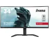 Monitor iiyama G-Master Red Eagle GCB3481WQSU-B1 34" UWQHD VA 180Hz (100Hz HDMI) 0,3ms MPRT Zakrzywiony Gamingowy