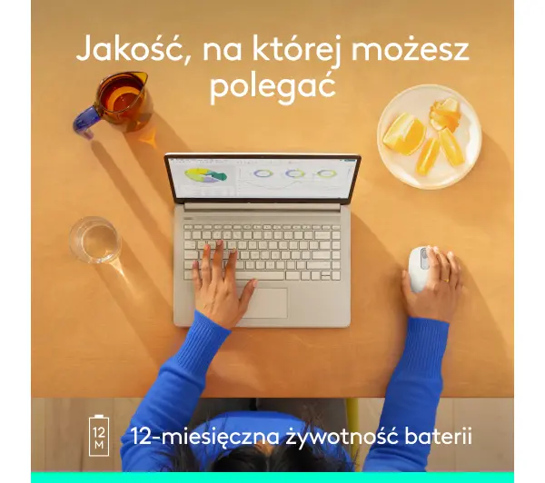 Logitech M196 Biały