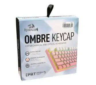 Klawisze Redragon A139 Ombre Pink 104szt. Różowy