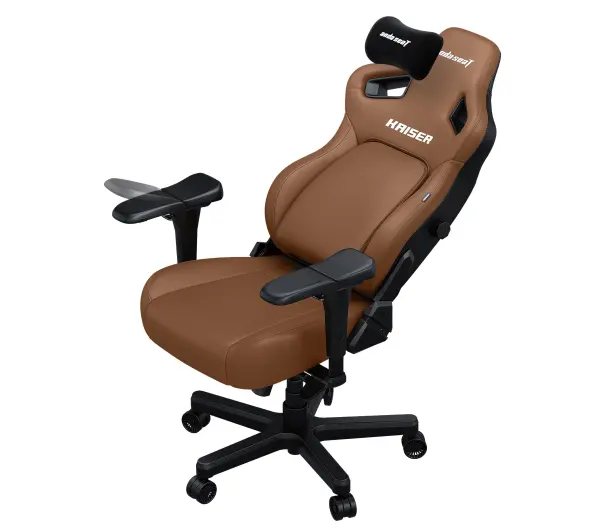 Anda Seat Kaiser 4 L Gamingowy do 120kg Skóra Eco Brązowy - Kup na Raty - RRSO 0%
