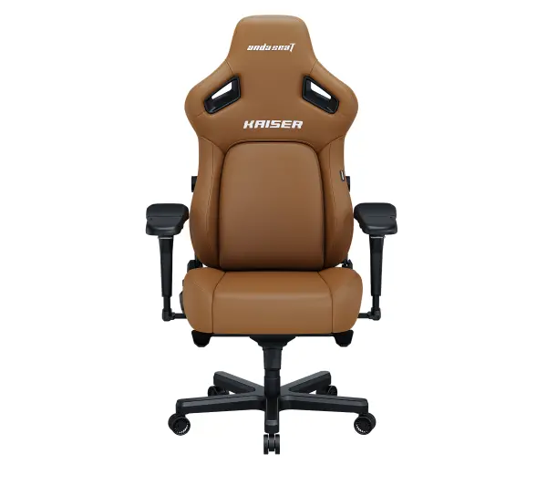 Anda Seat Kaiser 4 L Gamingowy do 120kg Skóra Eco Brązowy - Kup na Raty - RRSO 0%