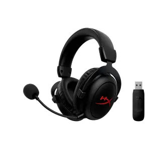 Słuchawki bezprzewodowe z mikrofonem HyperX Cloud II Core Wireless Nauszne Czarny
