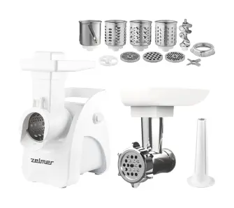 Maszynka do mielenia mięsa Zelmer ZMM9802B 2200W 3 sitka Szatkownica