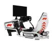 Fotel Playseat® Formula Intelligence F1 Edition do 130kg Czarno-biały