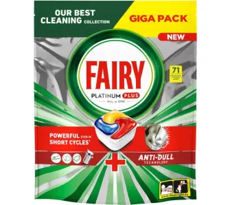 Kapsułki do zmywarki Fairy Platinum Plus All In One Lemon 71szt.