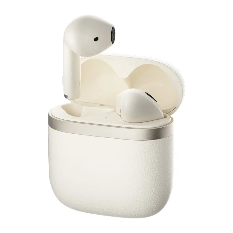 Słuchawki bezprzewodowe Edifier W200T Douszne Bluetooth 5.4 Funkcje AI Beżowy