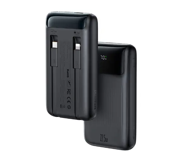 Mcdodo MC-0241 Digital Display 10000mAh 22.5W Czarny