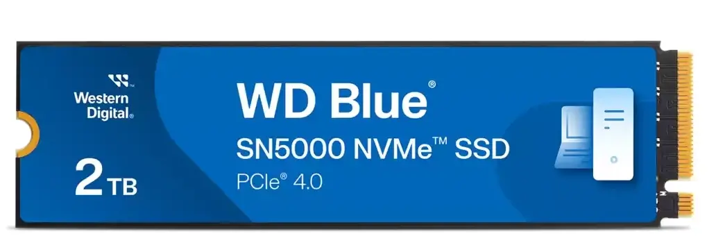 Dysk SSD WD Blue SN5000 2TB PCIe Gen4 x4