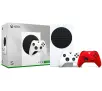 Konsola Xbox Series S 1TB Biały + Dodatkowy Pad Czerwony