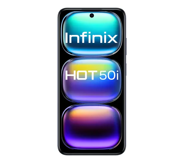 Infinix Hot 50i 4/128GB 6,7" 120Hz 48Mpix Czarny - ⚡ EURO HIT CENOWY! ⚡ - Kup na Raty - RRSO 0%