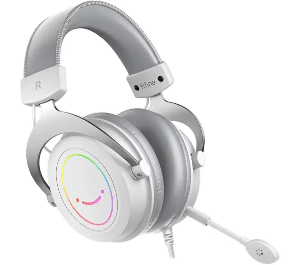 Fifine AmpliGame H3W Nauszne Biały