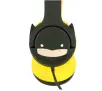 Słuchawki przewodowe z mikrofonem OTL Technologies Batman Chibi Style Dla dzieci Nauszne Czarno-żółty