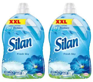 Silan Classic Fresh Sky 260 prań zestaw 2x2,86l