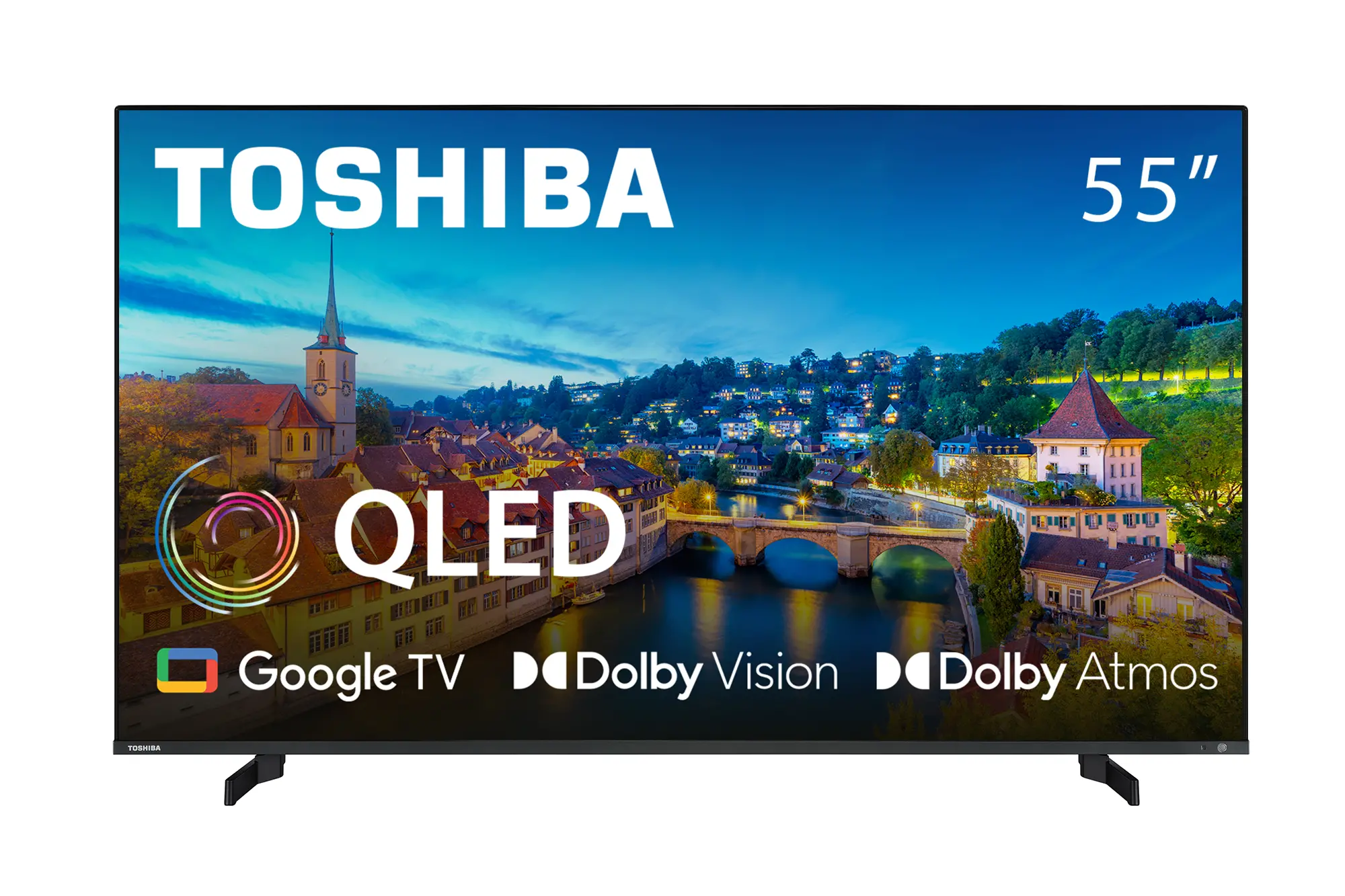 Telewizor Toshiba 55QG5E63DG 55"QLED 4K Google TV Dolby Vision Dolby Atmos DVB-T2
